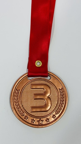 10 Medallas Números Premiación 