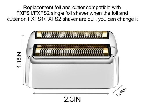 Babylisspro Barberology - Afeitadora De Aluminio De Repuesto