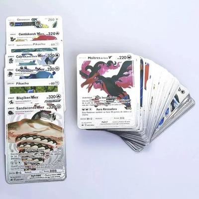 Tarjetas Pokemon Edicion Metalica Ultra Gold Silver Rainbow | MercadoLibre