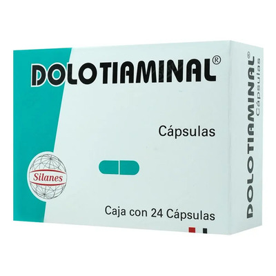 Dolo-tiaminal Cápsulas, 24 Cápsulas | Meses sin interés