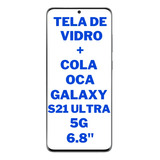 Tela De Vidro Sem Touch Sem Display Galaxy S21 Ultra Sm-g988