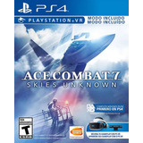 Ace Combat 7 Skies Unknown Juego Playstation 4 Ps4 Vdgmrs