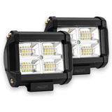 Par Faro 16 Hiper Led Dually C/estrobo Varios Colores