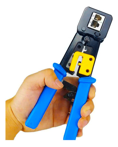 Alicate Grimpar Cabo Rede Conector Vazado Ez Rj45 Rj11 Rj12