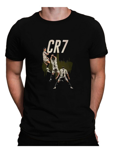 Camiseta Cr7 Cristiano Ronaldo Futebol Camisa Modelo Masc M2