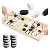 A Fast Hockey Sling Puck Juego De Tablero Family Game