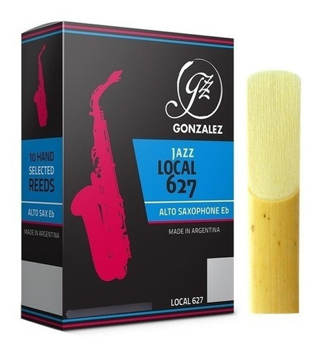 Palheta Gonzalez Sax Alto Eb Jazz Local 627 - 1 Unidade