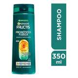  Shampoo Garnier Fructis Probióticos Fuerza 350 Ml