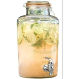 Dispensador De Vidrio Bebidas Aguas Nantucket Vintage 8 Lts