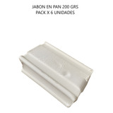 Jabon Blanco En Pan Para Lavar Ropa 200 Grs Romyl. Pack X 6 
