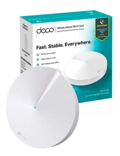 Roteador Tp-link Deco M5 Ac1300 Rede Mesh Gigabit Mu-mimo