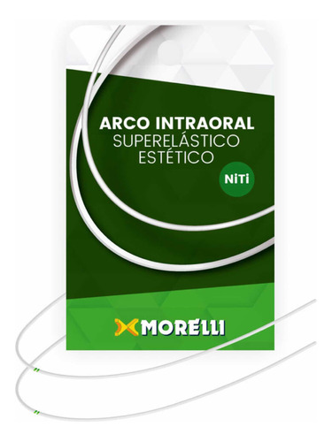 Arco Intra-oral Estético Branco 17x25 Morelli