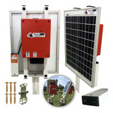Eletrificador Solar Cerca Elétrica Rural 100km Econômico
