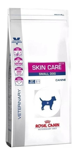 Alimento Royal Canin Veterinary Diet Canine Skin Care Para Perro Adulto De Raza  Pequeña Sabor Mix En Bolsa De 4kg