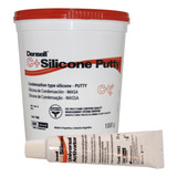 Kit Densell Silicona Putty + Activador Condensación Dental 