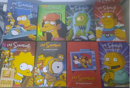 Dvd Los Simpsons Varias Temporadas Usado Perfecto Estado