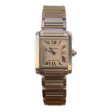 Reloj Cartier Tank Francés Mujer Tamaño Mediano