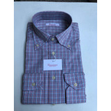 Camisa Italiana De Hombre 100%algodón Talle40.extra Slim Fit