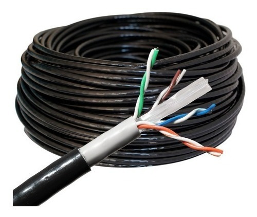 Cable Red Internet/cámaras Exterior Utp Cat6 Doble Vaina 30m