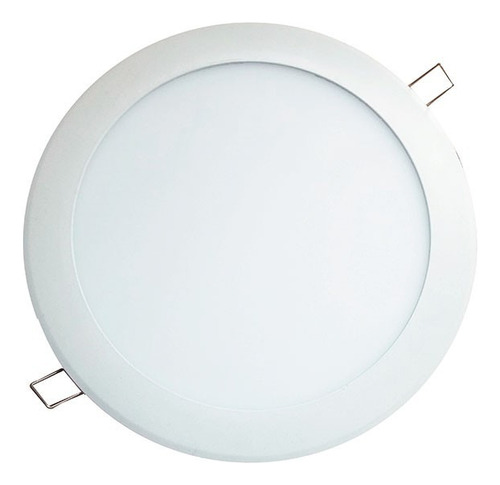 Foco Panel Led Plafón Embutido Techo Redondo 17cm 12w 220v