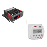 Kit Incubadora Termostato Stc1000 + Temporizador Cn101s