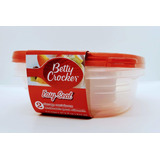 Betty Crocker Food Saver, 2 Recipientes De Almacenamiento, 2