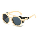 Gafas De Sol Mad Max Cuero Lateral Rictus Beige