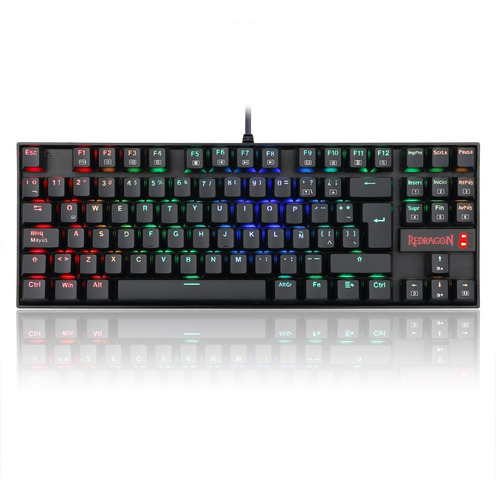 Teclado Mecanico Gamer Redragon Kumara K552 Rgb Switch Red