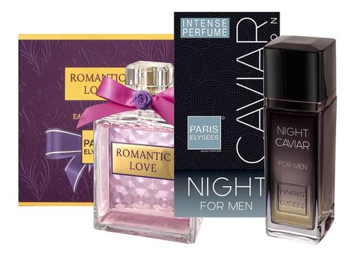 Night Caviar + Romantic Love 100ml Paris Elysees