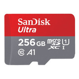 Cartão De Memória Sd Ultra Sandisk 256gb Até 120mb/s