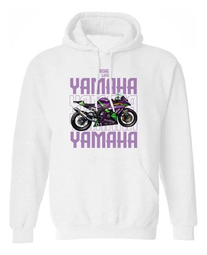 Sudadera Con Gorro De Biker Motocicleta Yamaha M3 691