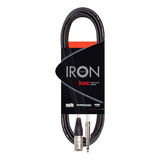 Cable Xlr/canon Macho Plug Estereo 6 Mts Kwc 255 Iron Cuo