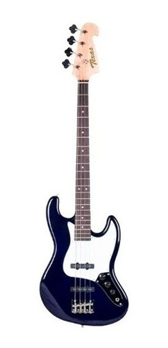 Bajo Electrico Texas E81-u Jazz Bass Azul Original Garantia