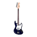 Bajo Electrico Texas E81-u Jazz Bass Azul Original Garantia