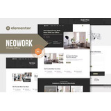 Neowork  Private Office Elementor Template Kit Latest Ve