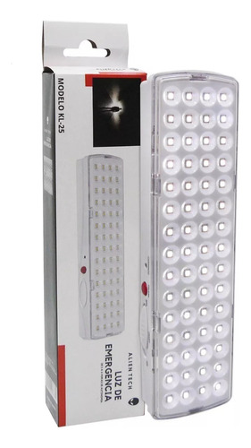 Luz De Emergencia 60 Led Con Bateria Recargable 220v Blanca 