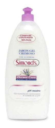 Jabón Simonds Cremoso Dermo Care 1 Litro