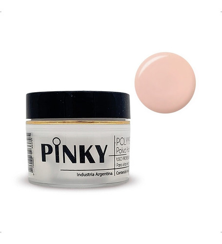 Pinky Polímero Polvo Acrílico Uñas Esculpidas (20g) 