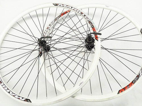 Rines Bicicleta 27 Doble Perfil Masas Shimano Cassette Alumi