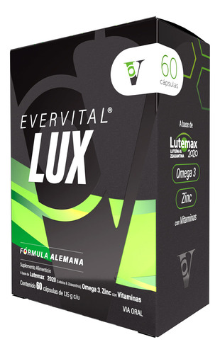 Evervital Lux - 60 Cápsulas
