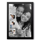 Quadro Com Foto Presente Dia Das Mães - Modelo Polaroid