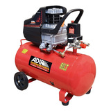 Compresor De Aire Eléctrico 50lt 3.5 H.p Adir 204 Color Naranja