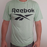 Remera Reebok Verde Mist Hombre Talle S