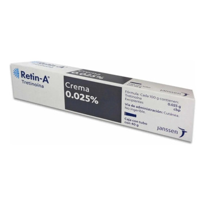 Crema Facial Janssen Retin-A 0.025% Noche Hipoalergénica Sin Parabenos 40g | Meses sin interés