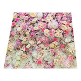 Telón De Fondo De Pared De Flores Multicolor De 150 Cm Para