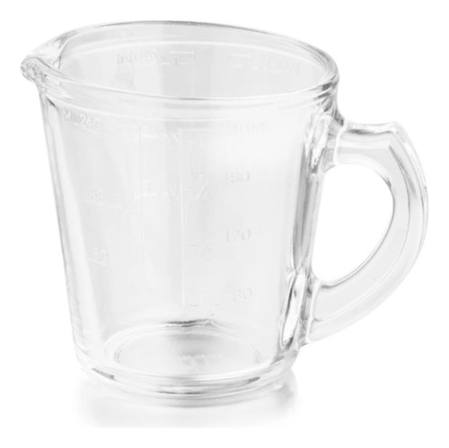 Taza De Medir Cristal 240ml