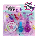 Maquillaje Infantil Tiny Fashion Esmalte Labial Sombra