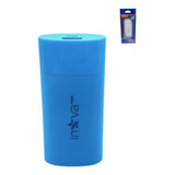 Power Bank 5.000mah Carregador Portatil Bateria Externa Cor Azul