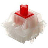 Switches Mecanicos Gateron Red Pro Milky 10u Repuesto