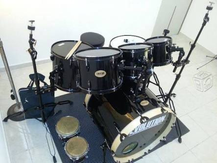 Bateria Evolution Panther 6 Pz Negra Meses Sin Intereses